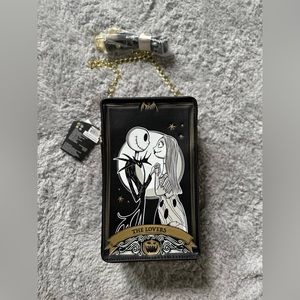 Loungefly X Disney Nightmare Before Christmas Tarot Card Passport Crossbody